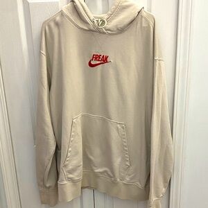 Nike Men's Beige Hoodie
